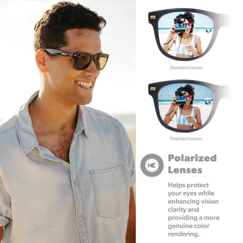 Knockaround Fort Knocks Polarized Sunglasses for Men & Women - UV400 Protection - Image 4
